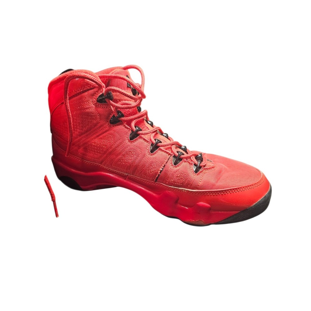 Air Jordan 9 Retro (GS) Chile Red 302359-600 Size 9 - Picture 8 of 9